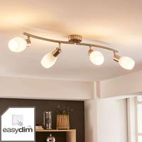 Lindby LED-Deckenleuchte Arda, easydim 4-flammig 70 cm