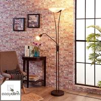 lampenwelt Dimbare LED uplighter Felicia in roest look