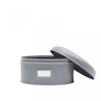 Label51 Frischhaltedose Aufbewahrungsbehälter 22x12 cm Gr. L, Metall, (1-tlg)