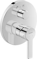 Duravit Wannenarmatur »B.2« Einhebel-Wannenmischer Unterputz Ø 170 mm - Chrom