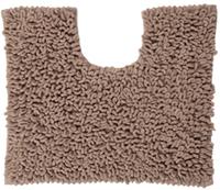 Twist toiletmat microfiber 45x50 zand