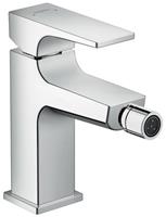 Bidetmischer Metropol mit Push-Open Ablaufgarnitur chrom-'41063369' - Hansgrohe