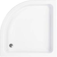 Wisa Cadiz s douchebak kwartrond 90x90x8cm met potenset wit 5050400917