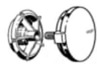 Viega Visign M5-R5 afbouwdeel voor badafvoercombinatie chroom