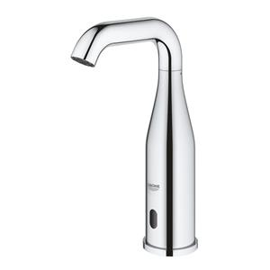GROHE Essence Wastafelkraan Opbouw - uitloop 11.3cm - elektronisch - IR batterij - chroom 36446000