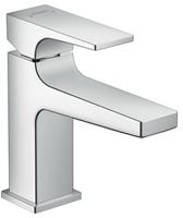 HG Waschtischmischer 100 Metropol chrom kurzer Auslauf mit Push-Open Ablaufgarn. - Hansgrohe