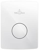 villeroyundbochag Villeroy & Boch ViConnect, Urinal-Betätigungsplatte 100SU, 1-Mengen-Spülung, 921944, Farbe: Weiß - 92194468
