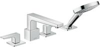 Hansgrohe Metropol 4-gats badrandcombinatie chroom