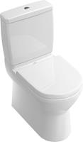 Villeroy & Boch Tiefspülklosett für Kombination (ohne Spülkasten, ohne Sitz) ohne Novo 565810 360x640mm bodenst. Wandnah weiß c, 565810R1