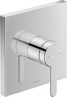 Duravit Duscharmatur »C.1« Einhebel-Brausemischer Unterputz 150 x 150 mm - Chrom Hochglanz