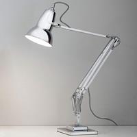 Anglepoise Original 1227 Schreibtischleuchte AP 30962 Chrom glänzend / weiß / schwarz / Chrom