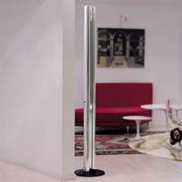 Artemide LED design vloerlamp Megaron, glanzend aluminium