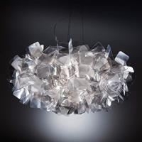 Slamp Clizia - designer-hanglamp, rookgrijs