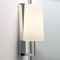 Astro Riva 350 wandlamp exclusief E27 chroom 8x35cm IP44 staal A 0988