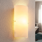 lampenwelt Tijdloos mooie glazen wandlamp Tuli