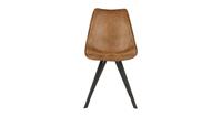Eetkamerstoel Swen cognac set van 2
