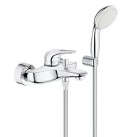 Grohe Eurostyle new badkraan met doucheset, chroom