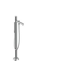 Wannenmischer Axor Uno Fertigset Zerogriff zur Bodenmontage chrom, 45 x 16000 - Hansgrohe