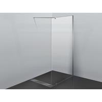 Saniclass Bellini inloopdouche 80x200cm chroom profiel en helder glas SW2328