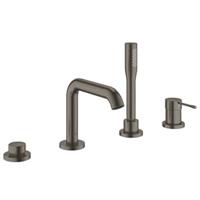 grohe Essence viergats badrandcombinatie geborsteld Hard Graphite