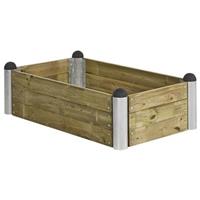 Plus Danmark Plantenbak vuren geimpregneerd Pipe 80 x 140 x 36 cm