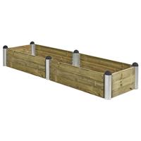 Plus Danmark Plantenbak vuren geimpregneerd Pipe 80 x 270 x 36 cm