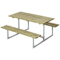 Plus Danmark Kinderpicknicktafel vuren geimpregneerd Basic 110 x 110 x 57 cm (B x L x H)