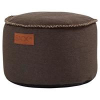 Sackit RETROit Poef Canvas Drum - Bruin