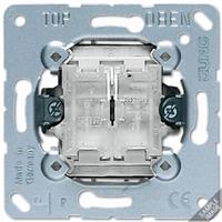 jung inbouwtipschakelaar serie 505etu, metaal