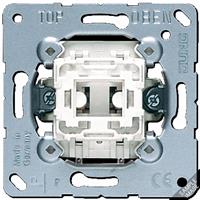 jung impuls schakelaar 1-polig 531 eu, metaal