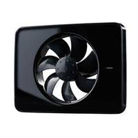 Nedco Fresh Intellivent design badkamerventilator 5W 100 125mm 132m3 zwart 330001