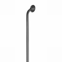 Handicare Ergogrip rechte wandbeugel 80 cm, antraciet RAL 7021