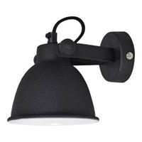 Urban interiors Wandlamp Industrial Ø12cm vintage black