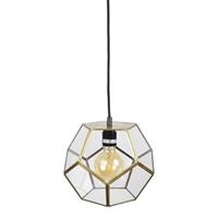 Urban interiors Hanglamp Geo1 Ø20 x 20 brass antique