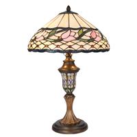 Clayre & Eef Tafellamp Tiffany Ø 40x60 cm E27/max 2x60W