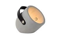 Lucide tafellamp Copain - taupe - 20 cm