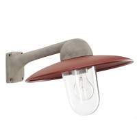 KS Verlichting Wandlamp Fabrique Alu/Rood