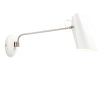 Northern Birdy - witte retro wandlamp