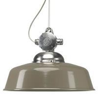 KS Verlichting Hanglamp industrie Detroit antiek taupe 6586