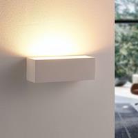 Lindby Schlichte LED-Gipswandlampe Santino