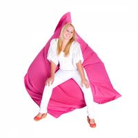 Beliani XXXL Zitzak 180 x 230 - Beanbag - Kussen - ROZE