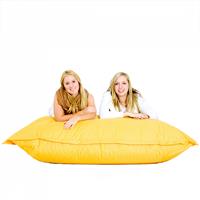 Beliani XXXL Zitzak 180 x 230 - Beanbag - Kussen - GEEL