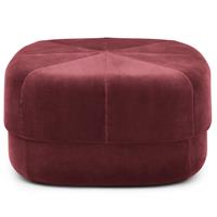 normanncopenhagen Normann Copenhagen Circus Poef Donkerrood