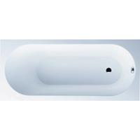 villeroyundbochag Villeroy und Boch Badewanne Quaryl Rechteck Oberon Solo, UBQ160OBE2V 1600x750mm, inkl. Wannenfüße, Farbe: weiß-alpin - UBQ160OBE2V-01 - VILLEROY UND