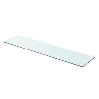 VidaXL Wandschap transparant 90x20 cm glas