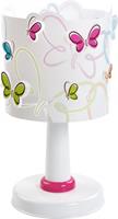 tafellamp Butterfly 29 cm wit