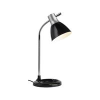 Brilliant Jan 92762/06 Tafellamp Spaarlamp E27 40 W Zwart