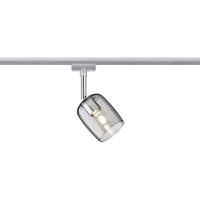 Paulmann Blossom 230V-railsysteem lamp URail G9 10 W LED Chroom, Rook-grijs