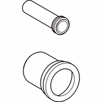 Grohe Waterafvoersysteem Toilet Universeel WC Zu- und Ablaufgarnitur 37104K00