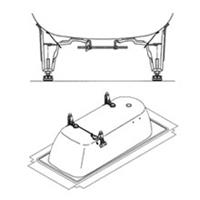 Kaldewei Badvoeten  Universeel speciaal model 5032